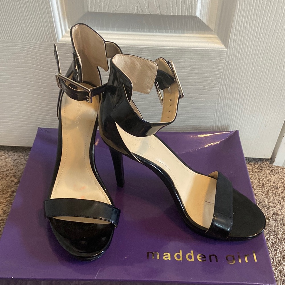 Calvin Klein black stilettos